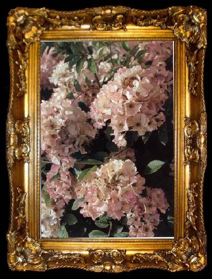 framed  unknow artist Still life floral, all kinds of reality flowers oil painting  190, ta009-2